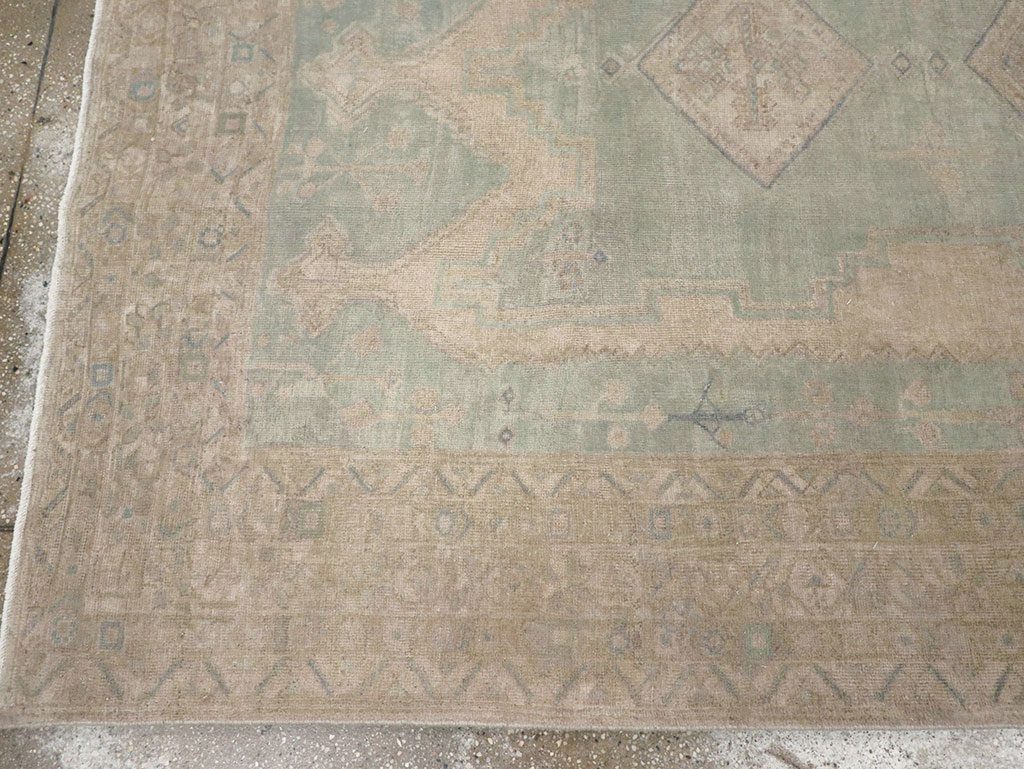 Vintage Persian Afshar Accent Rug, No.32025 - Galerie Shabab