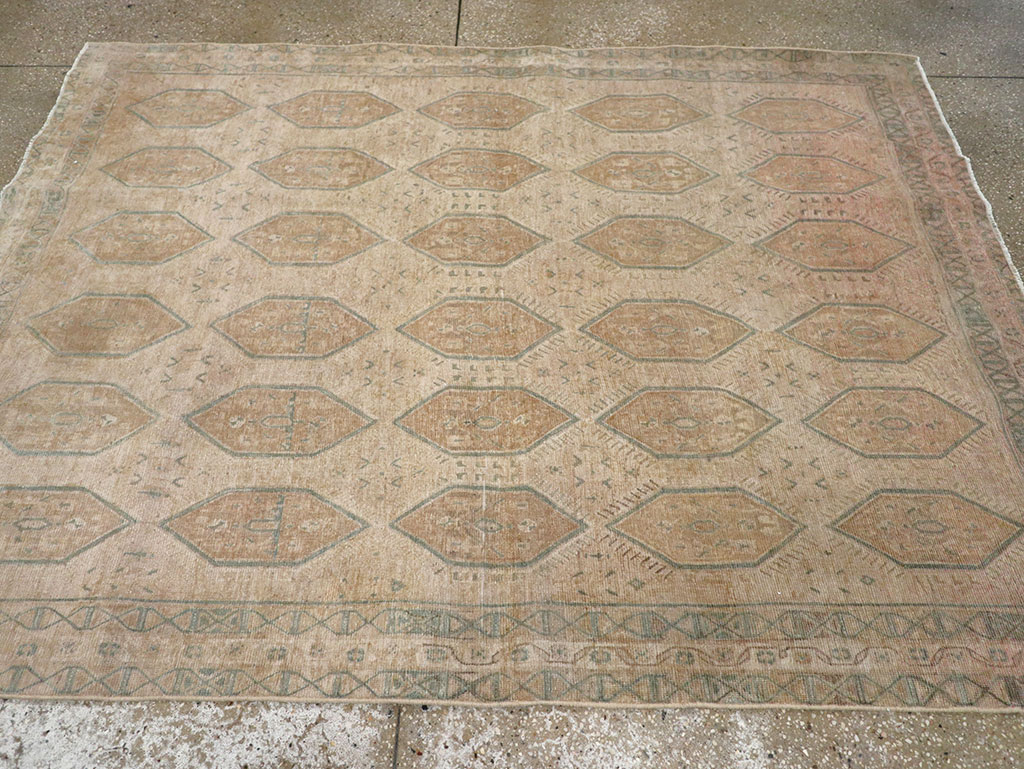 Vintage Persian Afshar Accent Rug, No.32026 - Galerie Shabab