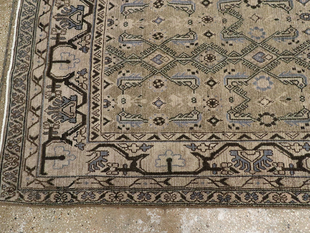 Vintage Persian Malayer Runner, No.32027 - Galerie Shabab