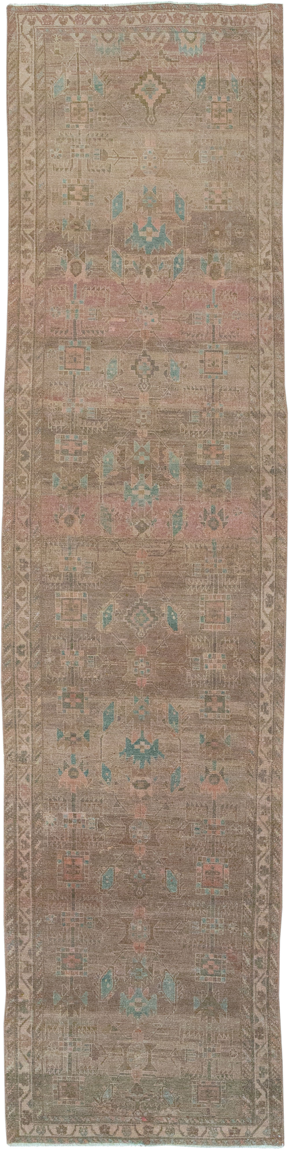 Vintage Persian Malayer Runner, No.32033 - Galerie Shabab