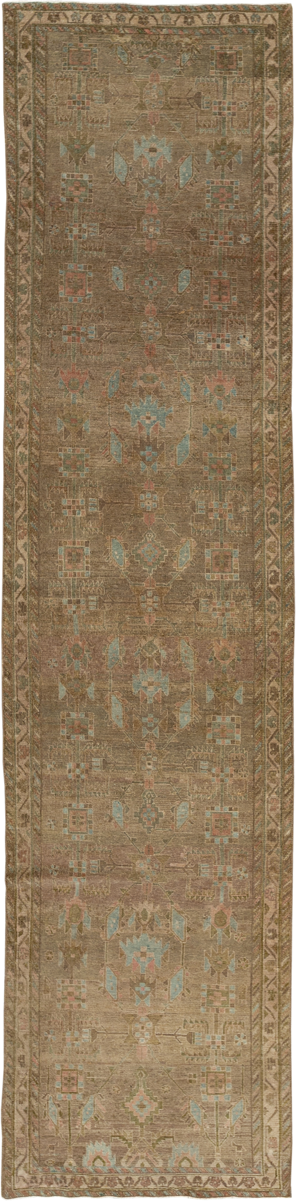 Vintage Persian Malayer Runner, No.32033 - Galerie Shabab