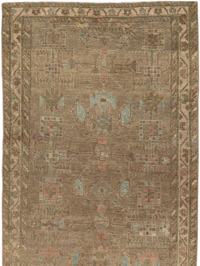 Vintage Persian Malayer Runner, No.32033 - Galerie Shabab