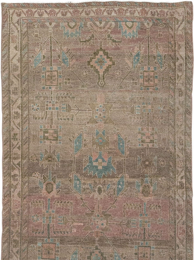 Vintage Persian Malayer Runner, No.32033 - Galerie Shabab