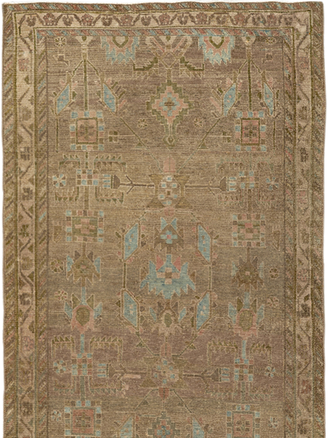 Vintage Persian Malayer Runner, No.32033 - Galerie Shabab