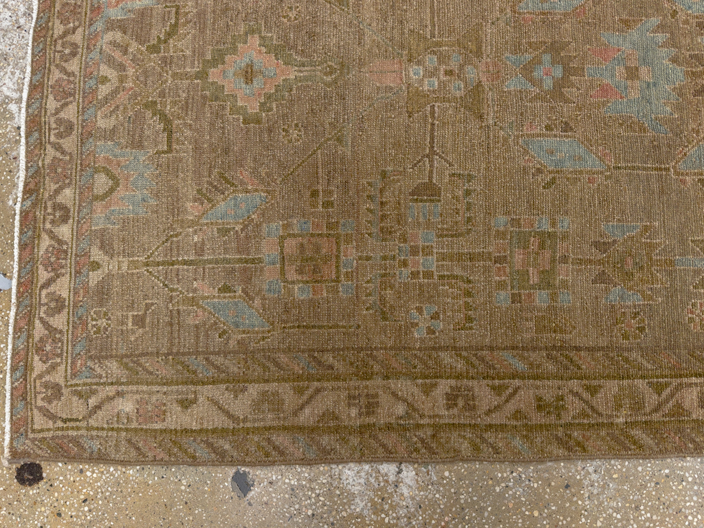 Vintage Persian Malayer Runner, No.32033 - Galerie Shabab