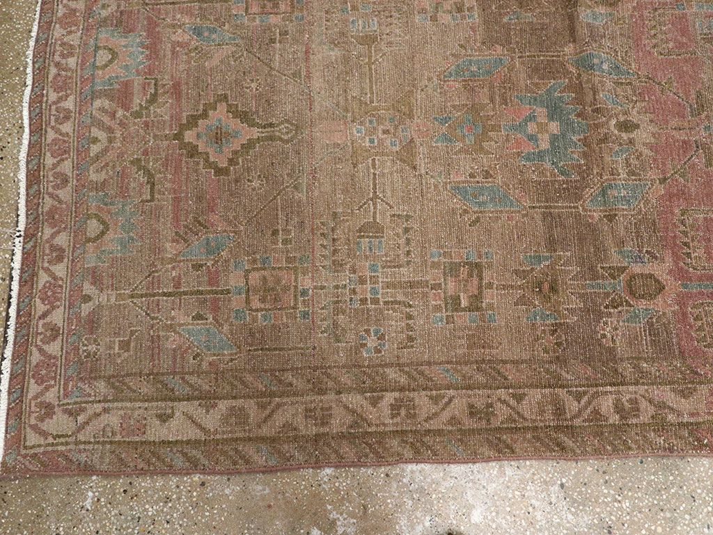 Vintage Persian Malayer Runner, No.32033 - Galerie Shabab