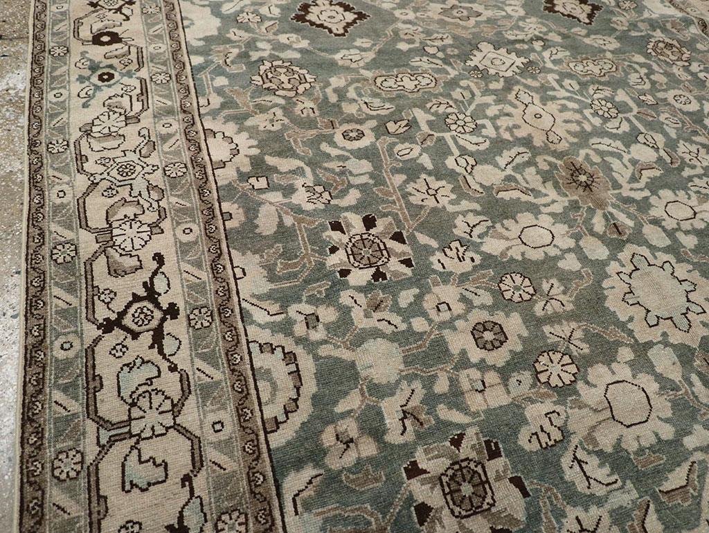Vintage Persian Malayer Room Size Carpet, No.32040 - Galerie Shabab