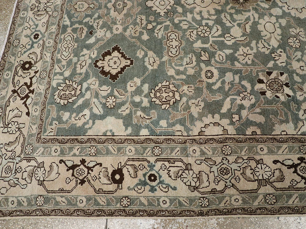 Vintage Persian Malayer Room Size Carpet, No.32040 - Galerie Shabab