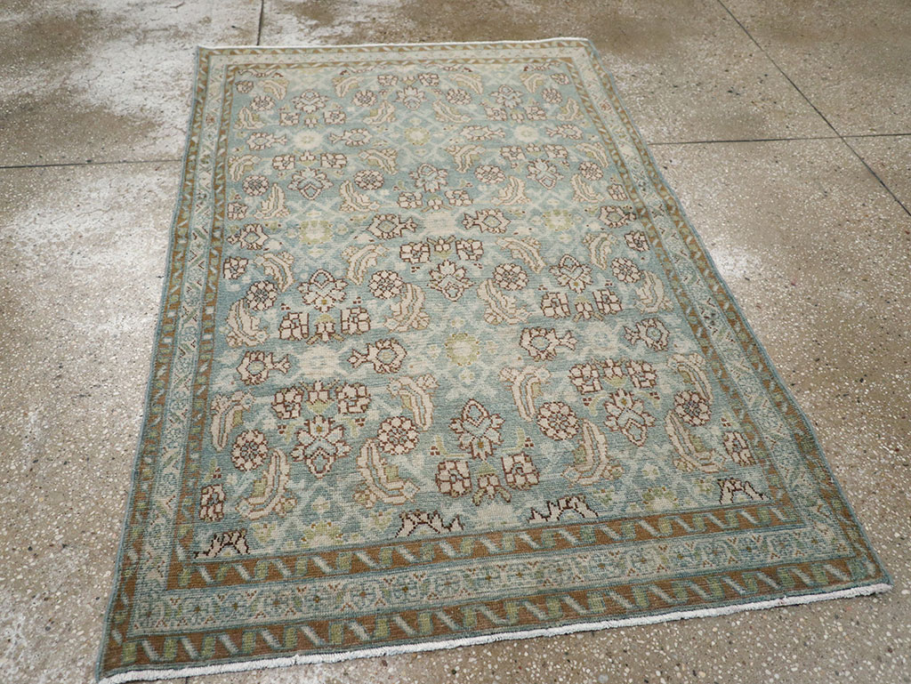 Antique Persian Malayer Throw Rug, No.32043 - Galerie Shabab