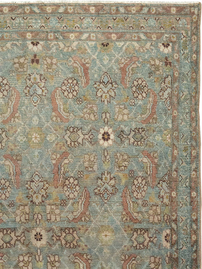 Vintage Persian Malayer Accent Rug, No.32044 - Galerie Shabab
