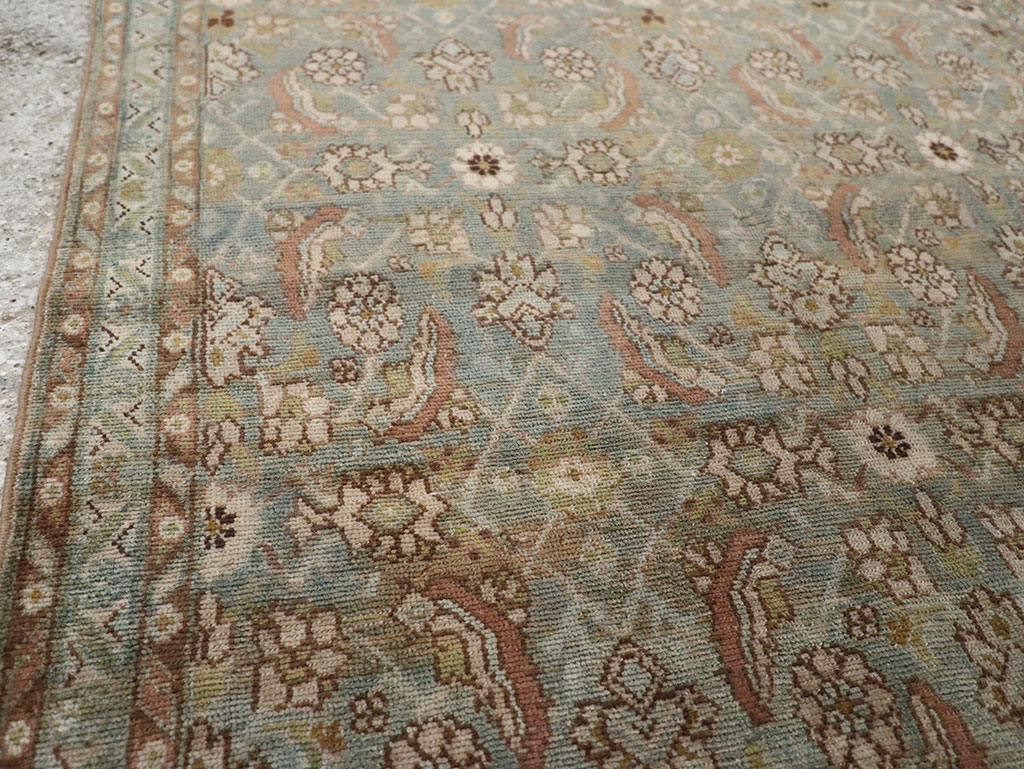 Vintage Persian Malayer Accent Rug, No.32044 - Galerie Shabab