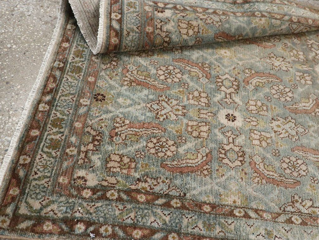 Vintage Persian Malayer Accent Rug, No.32044 - Galerie Shabab