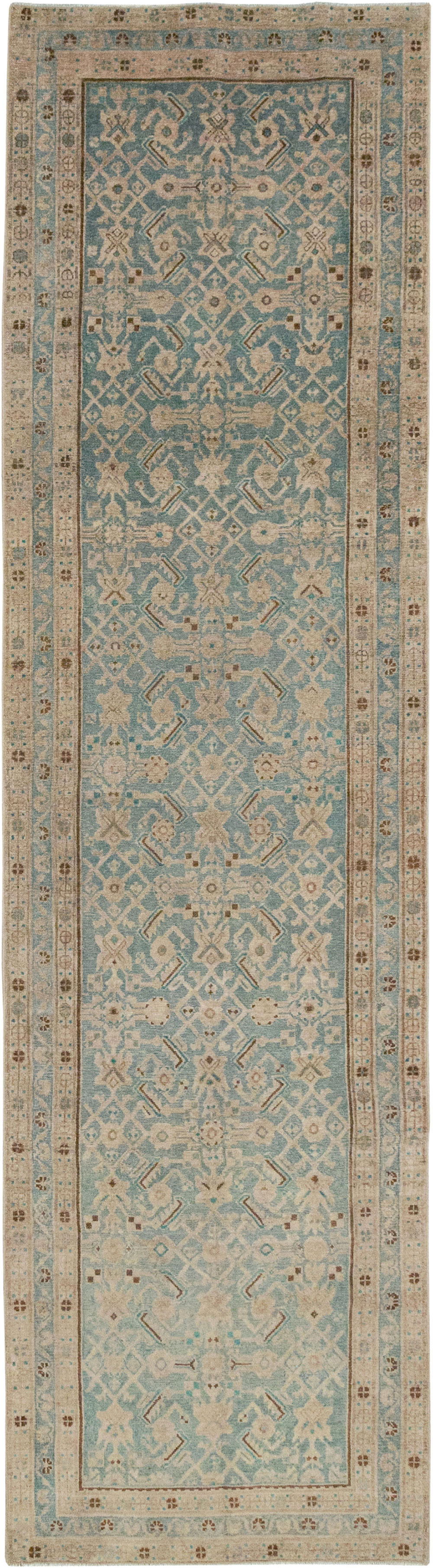 Antique Persian Malayer Runner, No.32046 - Galerie Shabab