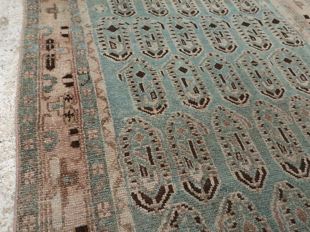 Vintage Persian Malayer Throw Rug, No.32051 - Galerie Shabab