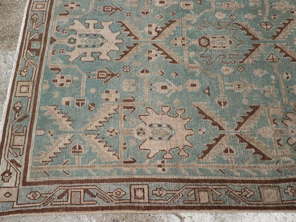 Vintage Persian Malayer Accent Rug, No.32054 - Galerie Shabab