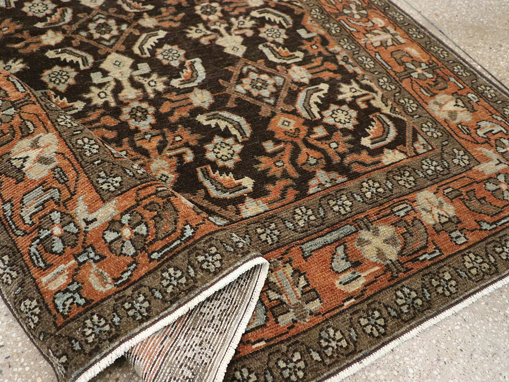 Antique Persian Malayer Accent Rug, No.32056 - Galerie Shabab