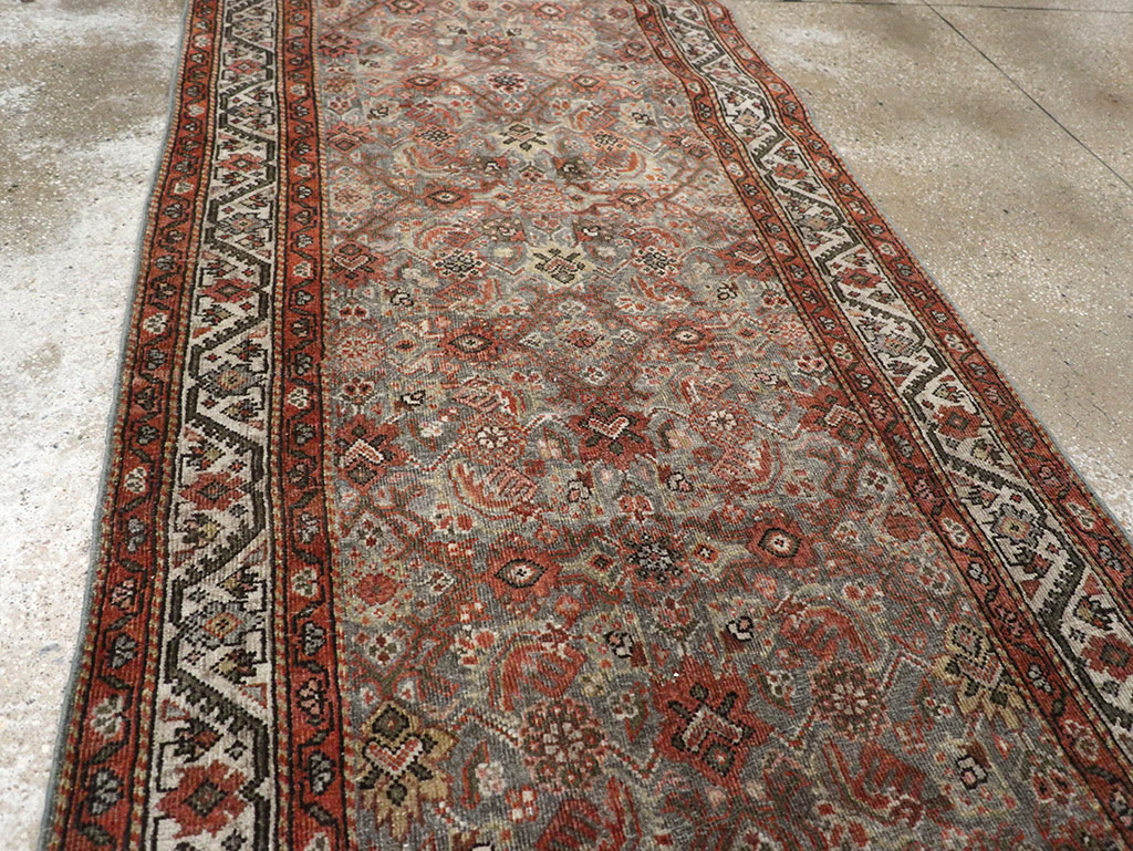 Antique Persian Malayer Runner, No.32058 - Galerie Shabab