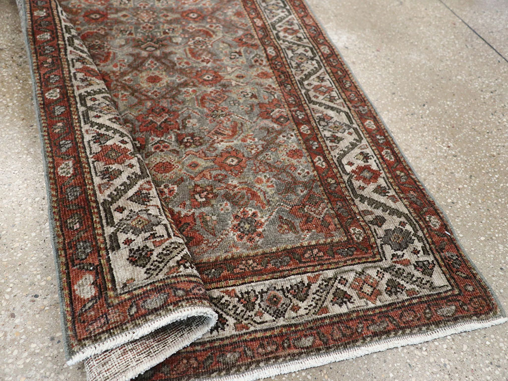 Antique Persian Malayer Runner, No.32058 - Galerie Shabab