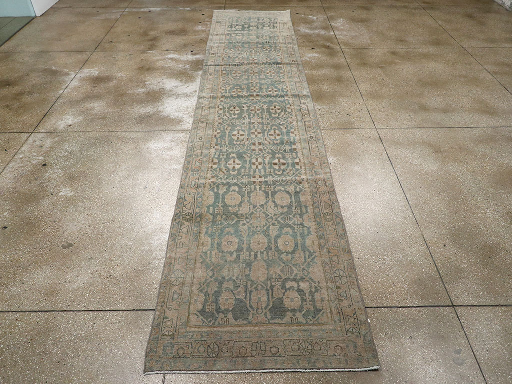 Antique Persian Malayer Long Runner, No.32062 - Galerie Shabab