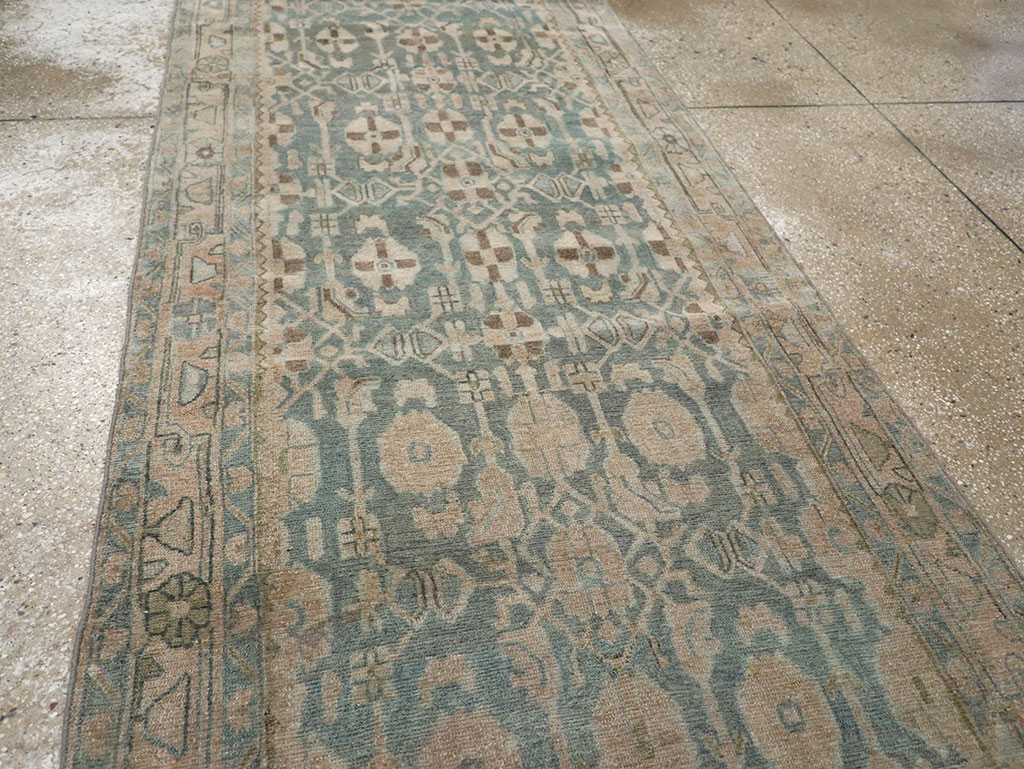Antique Persian Malayer Long Runner, No.32062 - Galerie Shabab