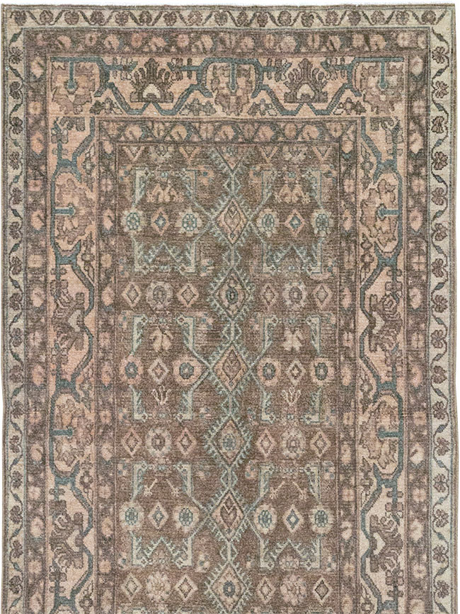 Vintage Persian Malayer Runner, No.32063 - Galerie Shabab