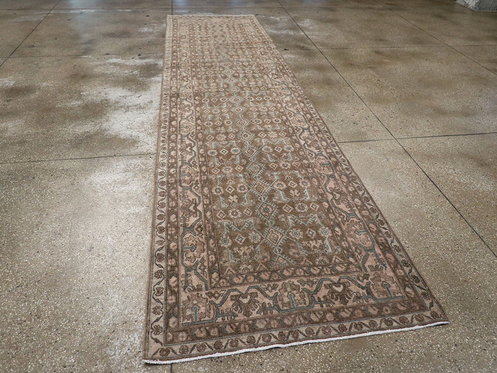 Vintage Persian Malayer Runner, No.32063 - Galerie Shabab