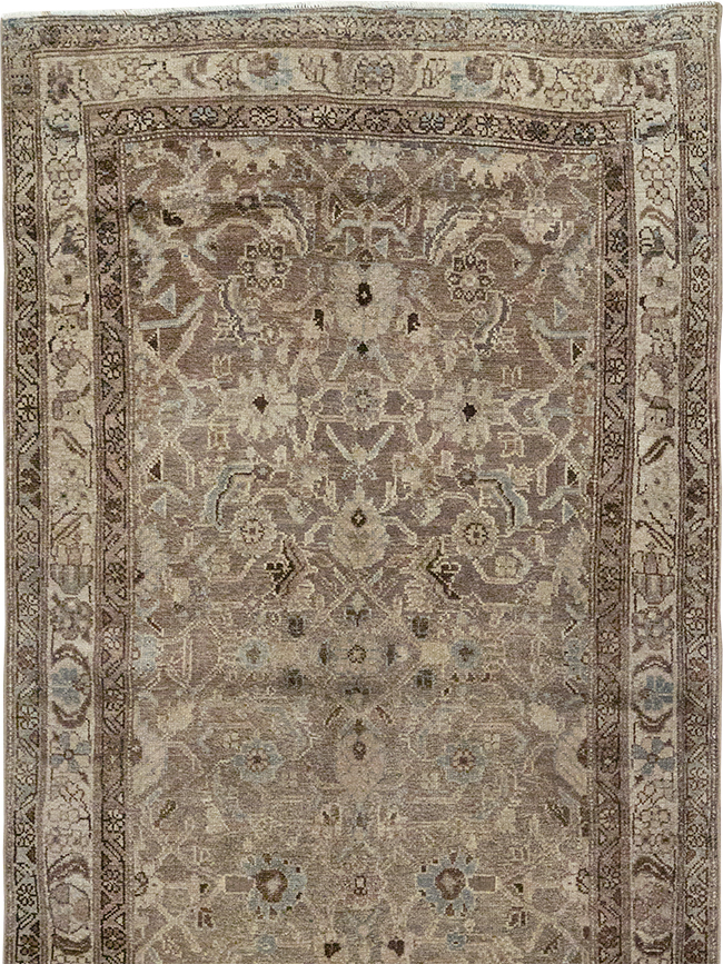 Antique Persian Malayer Long Runner, No.32064 - Galerie Shabab