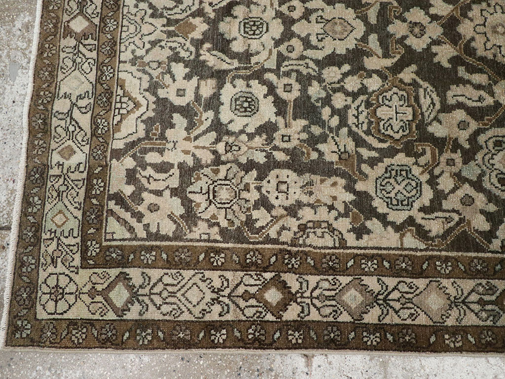 Vintage Persian Malayer Accent Rug, No.32069 - Galerie Shabab