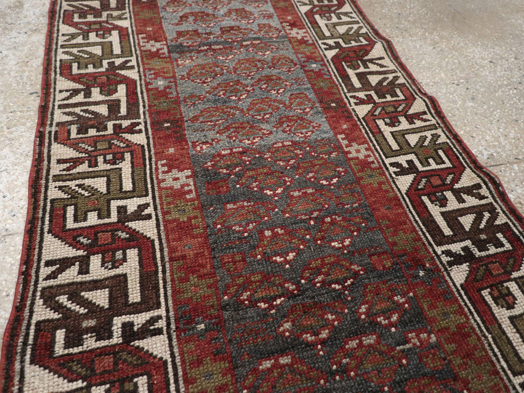 Antique Persian Kurd Small Runner, No.32072 - Galerie Shabab
