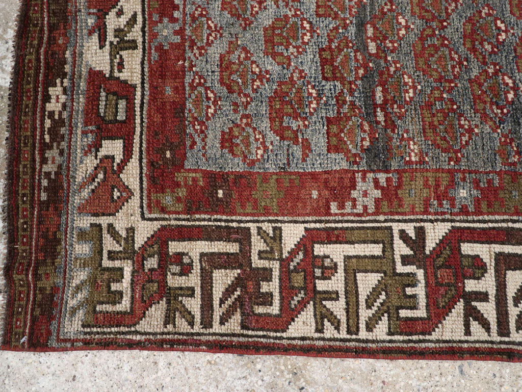 Antique Persian Kurd Small Runner, No.32072 - Galerie Shabab