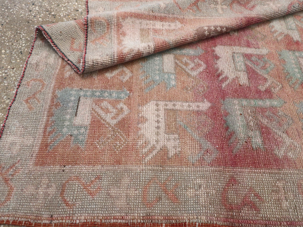 Vintage Turkish Anatolian Throw Rug, No.32073 - Galerie Shabab