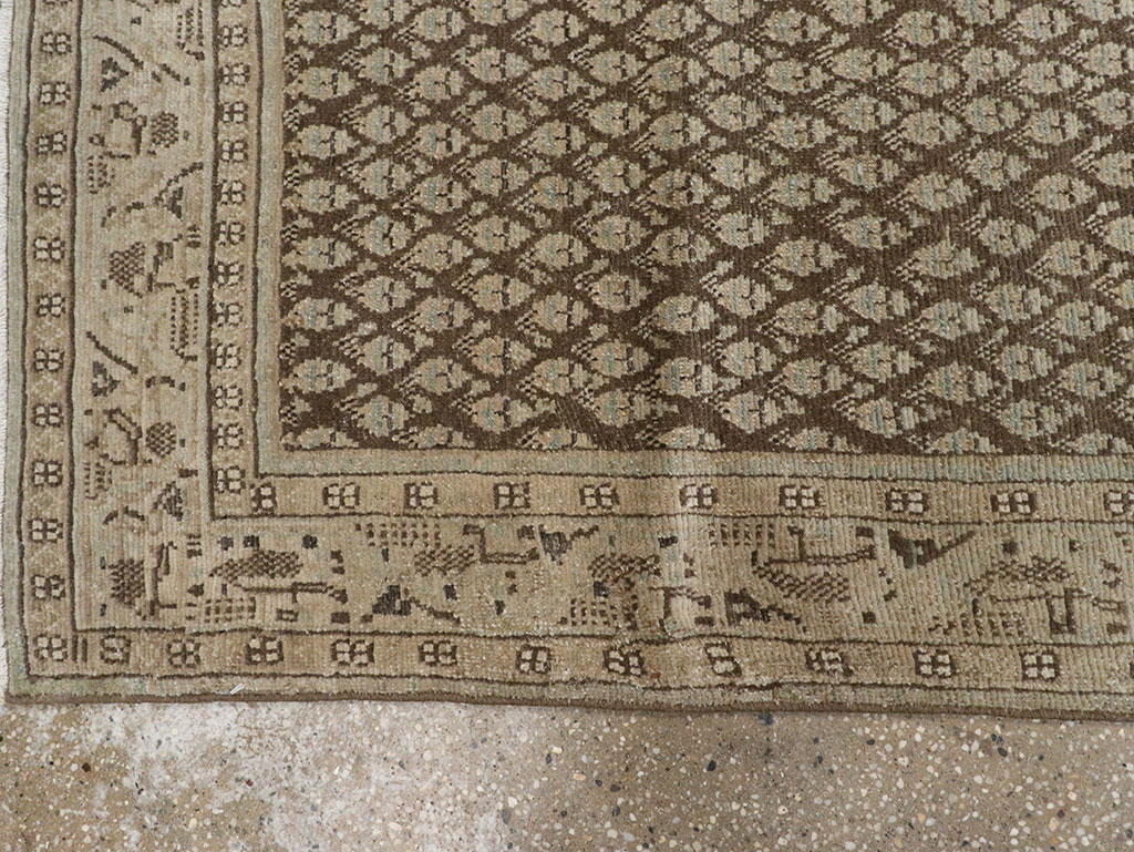 Antique Persian Mahal Runner, No.32079 - Galerie Shabab