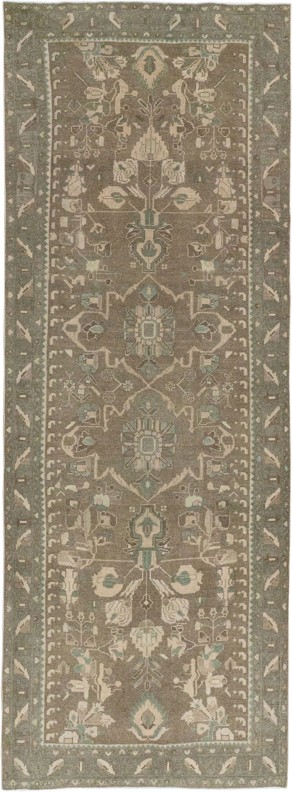 Vintage Persian Malayer Runner, No.32082 - Galerie Shabab