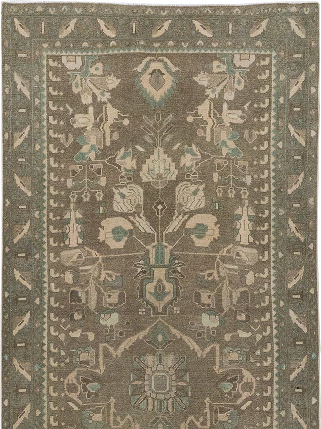 Vintage Persian Malayer Runner, No.32082 - Galerie Shabab