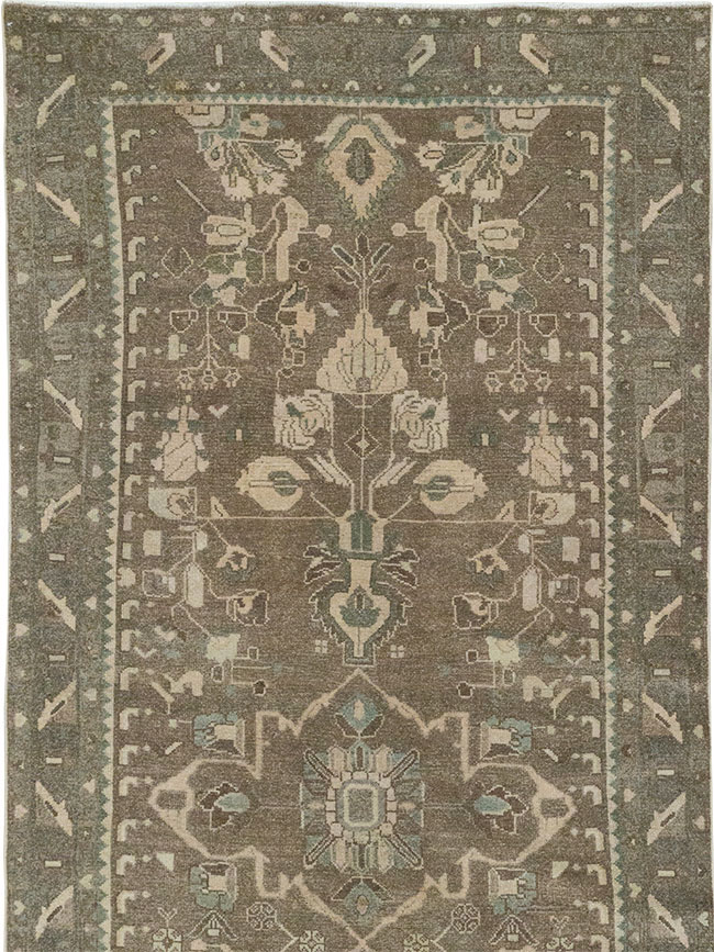 Vintage Persian Malayer Runner, No.32082 - Galerie Shabab