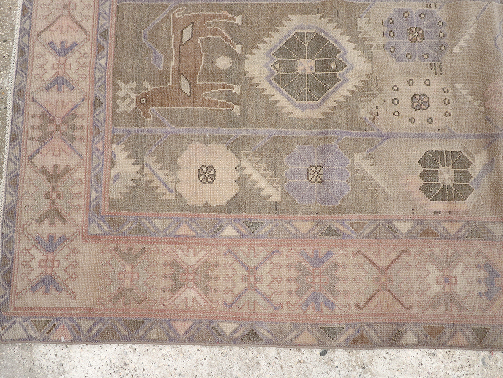 Vintage Persian Malayer Runner, No.32097 - Galerie Shabab
