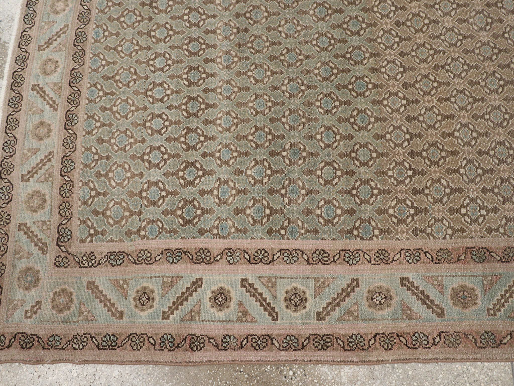 Vintage Persian Malayer Accent Rug, No.32104 - Galerie Shabab