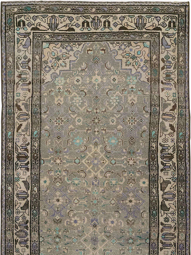 Vintage Persian Malayer Runner, No.32106 - Galerie Shabab