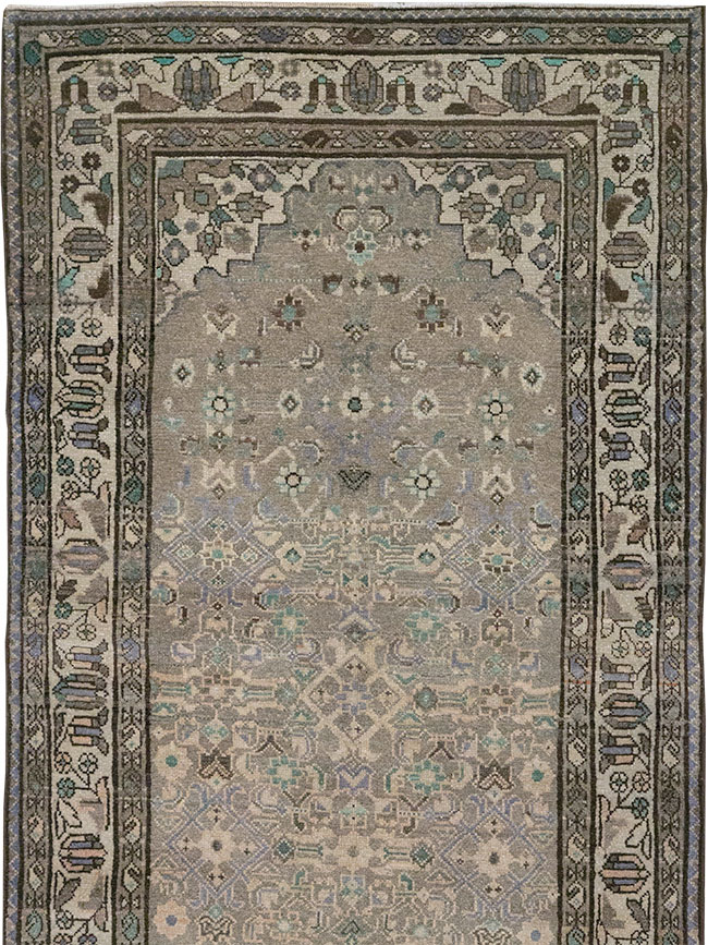 Vintage Persian Malayer Runner, No.32106 - Galerie Shabab