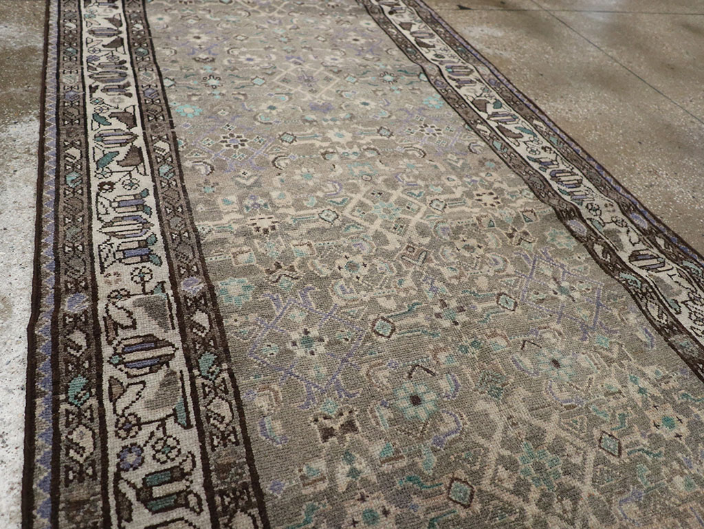 Vintage Persian Malayer Runner, No.32106 - Galerie Shabab