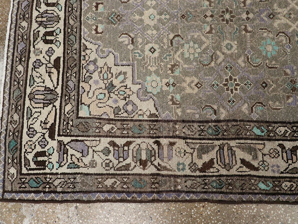 Vintage Persian Malayer Runner, No.32106 - Galerie Shabab