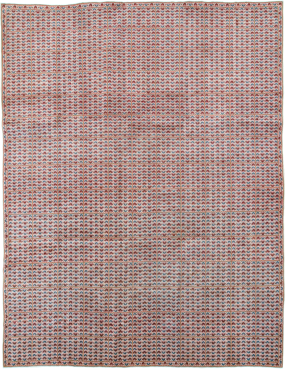 Vintage Persian Kashan Room Size Carpet, No.32118 - Galerie Shabab