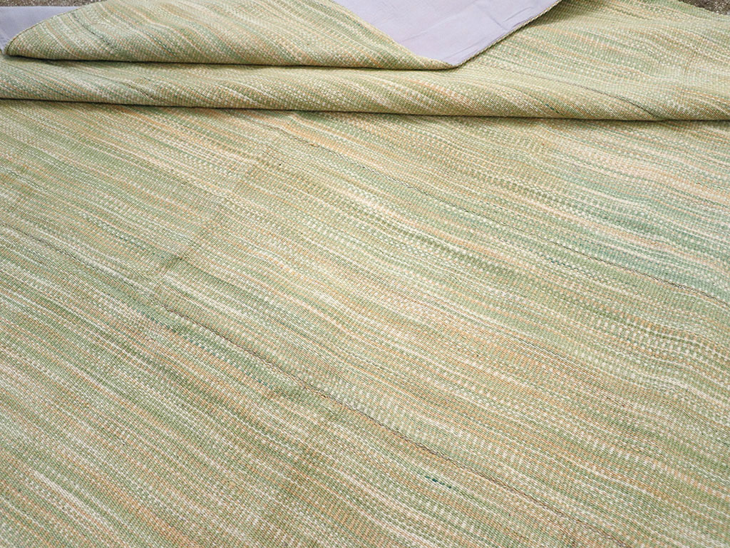 Modern Turkish Flatweave Kilim Room Size Carpet, No.32122 - Galerie Shabab