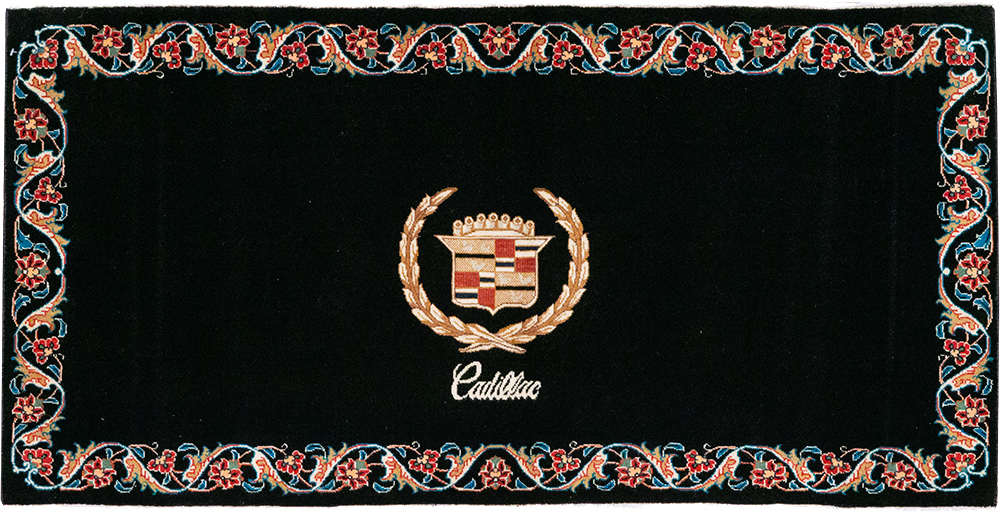 Vintage Persian Tabriz Pictorial Throw Rug, No.32125 - Galerie Shabab