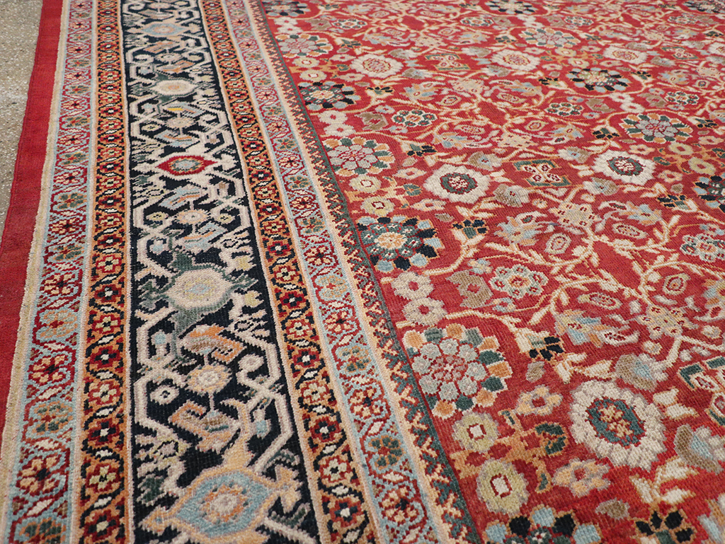 Antique Persian Mahal Carpet, No.32128 - Galerie Shabab