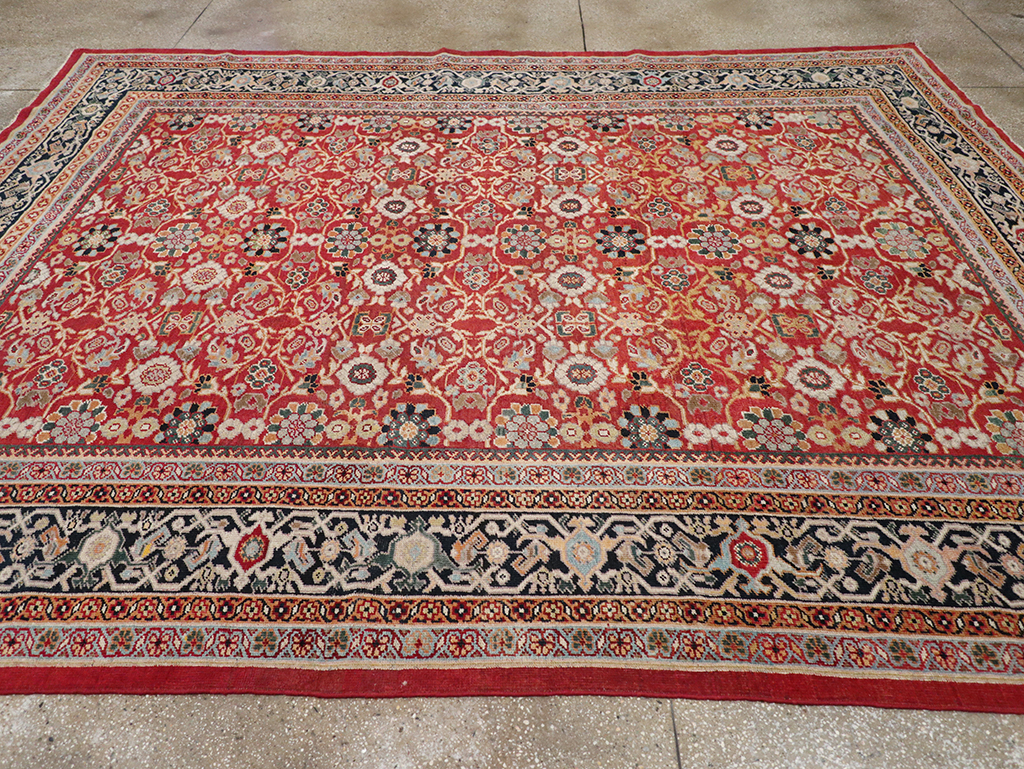 Antique Persian Mahal Carpet, No.32128 - Galerie Shabab