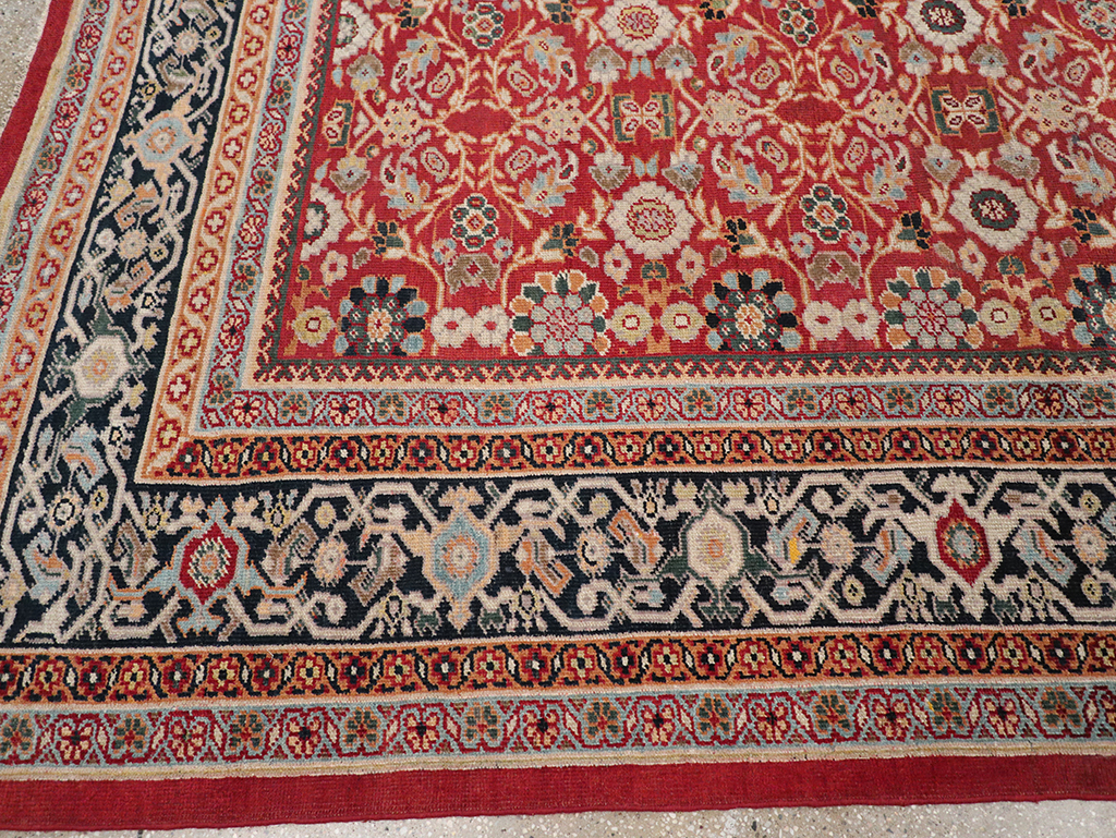 Antique Persian Mahal Carpet, No.32128 - Galerie Shabab