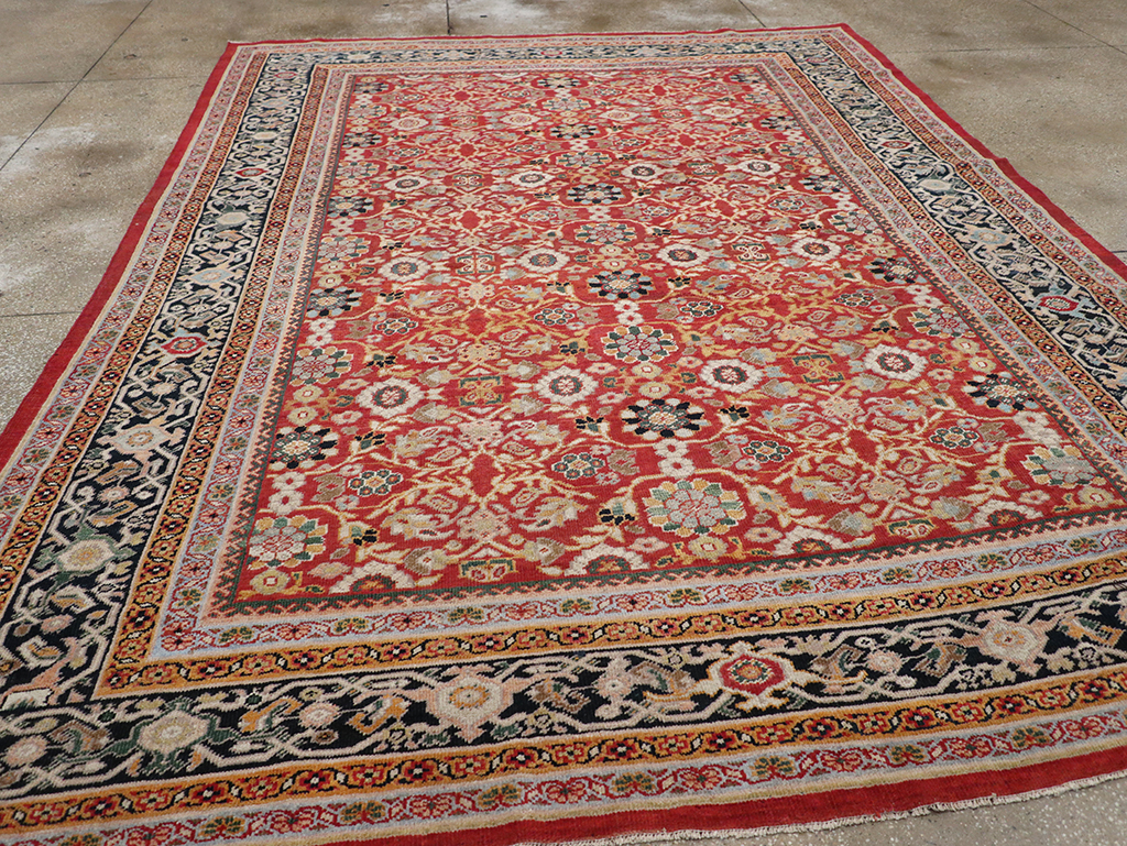 Antique Persian Mahal Carpet, No.32128 - Galerie Shabab