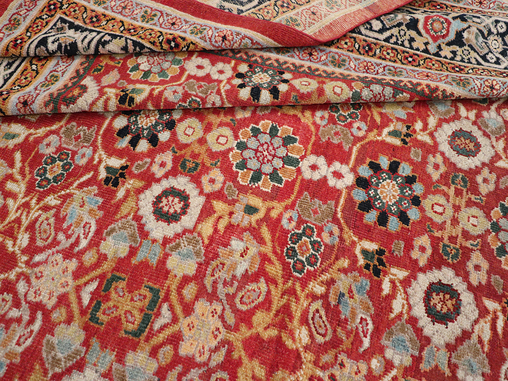Antique Persian Mahal Carpet, No.32128 - Galerie Shabab