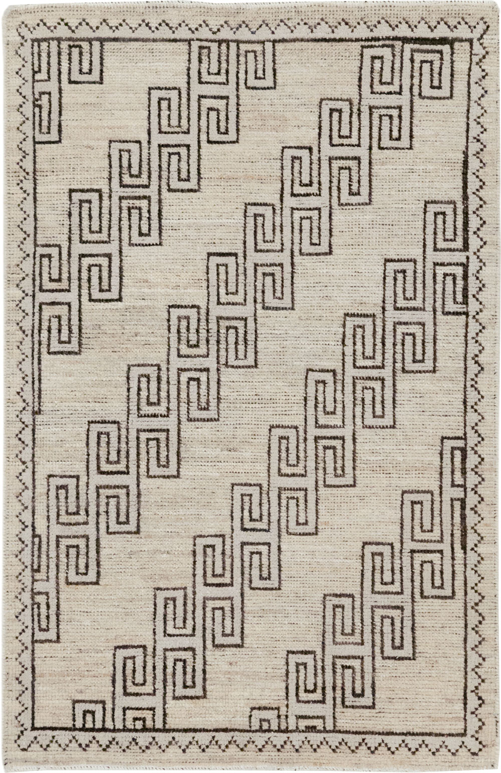 Modern East Turkestan Khotan Throw Rug, No.32134 - Galerie Shabab